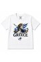 Greece Bearded Bust & Olive Branches Graphic Beanie