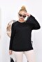 Plus Size Blouse with Stone-Embellished Sleeves and Chiffon Detailing - 6