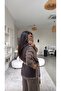 Premium Inflatable Vest with Mink Back and Knitwear Belt - 4