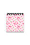 Romantic Cherry and Pink Bow Pattern Mini Notepad Set - 6