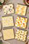 Aesthetic Daisy and Bee Patterned Mini Pocket Notepad Set