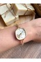 Vintage Square Gold Inside Gold Women's Wristwatch - 4