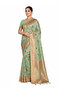 Banarasi Silk Saree with Rich Pallu & Blouse Piece - Fall and Pico Stitched, Perfect for Weddings, Festivals & Parties, Vivirasmi, Premium Banarasi Silk Saree. - 2