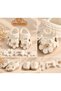 Organic Lace Detailed Baby Booties and Bandana Set - 2