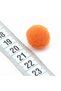 50 Pieces 2cm Orange Pompoms Soft Pompoms Plush, Felt Pompoms, Wool Pompoms, Cat Pompoms - 2