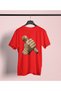 M.J. Printed Circular Neck Cotton Oversize Fit Unisex Short Sleeve T-Shirt