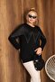 Plus Size Stone-Embellished Blouse - 4