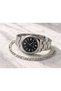 Men's Steel Wristwatch and Bracelet Set – Stylish Silver Color Steel Band, Classic Design, Men's Gift Set - 2