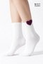 Women's Cotton Heart 4 Pairs Short Socks - 3