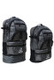 Camping Bag 45 Liter Backpack with Bellows for Trekking Outdoor Waterproof with 5 Compartments Lining, (Gray) - 4