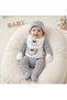 Bear Scarf 5-Piece Hospital Release Set 100% Cotton - 2