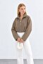 Zippered Lined Plain Women's Jacket