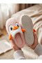 Women's Powder Plush Cute Penguin Figured House Slippers - Soft Sole Women's Plush Slippers - 4