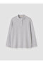 Two Mt Shop Quality Natuvera Gray High Neck Lace Women's Sweatshirt - 5