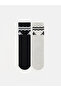 Alita City Kappa Gray Patterned 2-Pack Women's Socks with a Difference