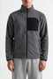Men's Full Zipper Thick Outdoor Fleece Jacket with Front Pockets - 4