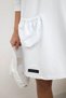 Rochie cu glugă albă - 3