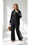 Monaco Plus Size Modal Striped Tracksuit Set