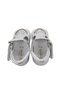 Alina Genuine Leather Heart First Step Baby Shoes Silver - 6