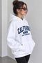 Thick 3-Strip Unisex Hooded Sweatshirt Kangaro Pocket Byz Syh - 3