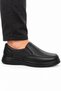 Men's Genuine Leather Laceless Daily Casual Dad Shoes – Flexible Sole with Orthopedic Support - 3