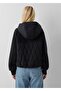 Sabit Hooded Oversized (Wide Cut) Women's Coat. - 3