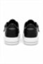 Black Silver Side Zipper Lace-Up Thick Sole Comfortable Shoes Suitable for Daily Use - 3