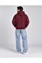 Icon Unisex 3 Thread Thick Fabric Hooded Hoodie Sweatshirt Oversize - 2