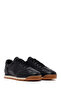 Men's Black Lace-Up Leather Sneaker Wm620013Df - 2