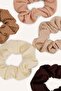 Women's 5-Piece Ribbed Scrunchie Hair Clip I6964Axns - 2