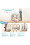 Plastic Baby Gate, 71.1-106.7cm, Doorways & Bottom of Stairs - 4
