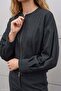 Zippered Jacket - Anthracite - 2