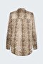 Patterned Classic Shirt - Mink - 5