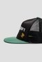 Motif-detail trucker cap - 2