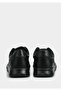 Black Leather Men's Sneakers - 4