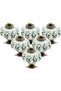 12pcs Ivory Pumpkin Knobs Vintage Ceramic Cabinet Knobs Dresser Drawer Door Knobs Drawer Pull