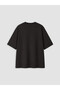 Two Mt Shop Quality Lcw Curve Black Plain Standard & Regular Short Sleeve Women's T-Shirt - 5
