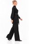 Sequin Embroidered Elastic Waist Tunic Trouser Set - 4