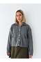 Darcy Polo Collar Pocketed Knitwear Cardigan Women's Gray - 4