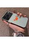 iPhone 17 Pro Compatible Simple Striped Cartoon Little Red Crab Impact-Resistant Drawing - 2