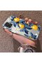 Samsung Galaxy A07 4g Compatible Yellow Lemon Blue Leaf White Small Flower Shock Absorbing Protection - 2