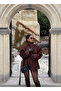 Brown Loren Belted Suede Jacket - 7