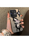 Vivo V60 Compatible Air Ink Pink White Butterfly Star Simple Style Shock Absorbing