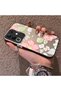 Vivo Y29 4g Compatible Fresh Pink White Flower Ivy Full Surround Elegant Shockproof Printing - 2