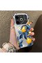 Tecno Pova 6/Pova 6 Pro 5g Compatible Yellow Lemon Blue Leaf White Small Flower Shock Absorbing Protection
