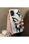 Poco X5 Compatible Air Ink Pink White Butterfly Star Simple Style Shock Absorbing