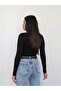 Kayık Yaka Slim Fit Blouse - 4