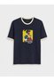 Crew Neck Printed Men's T-Shirt