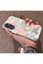 Oppo A60 Compatible Fresh Pink White Flower Ivy Full Surround Elegant Shockproof Printing - 2