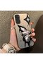 Samsung Galaxy S20 Fe 4G/5G Compatible Cool Ink Pink White Butterfly Star Simple Style Shock Absorbent